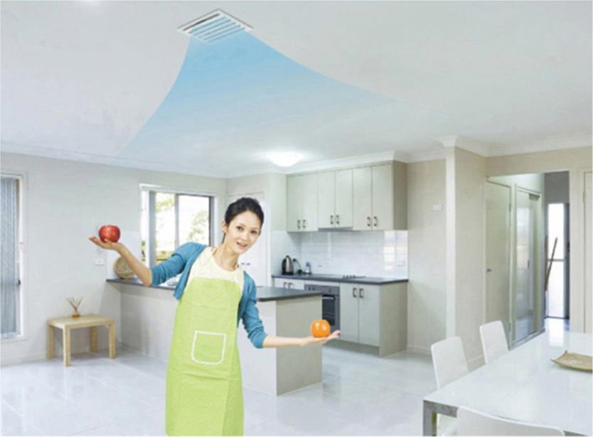 全方位优化,更节能的厨房家用中央空调解决方案就选格力厨享